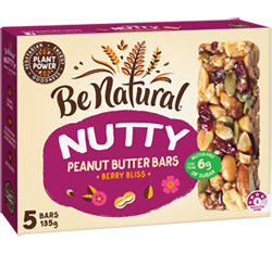 Be Natural Nutty Peanut Butter bars